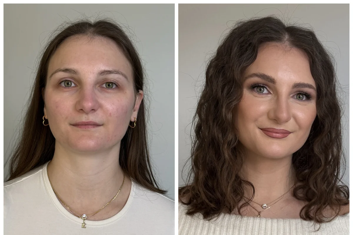 Proměna make-upem – před a po líčení 31