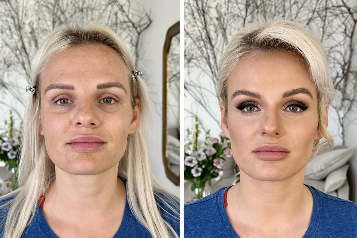 Proměna make-upem – před a po líčení 41