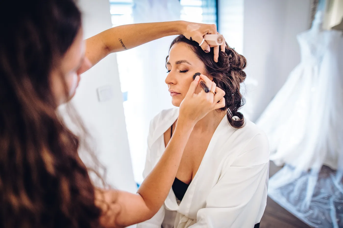 Balíček Elegant Bride – líčení nevěsty ve svatební ráno
